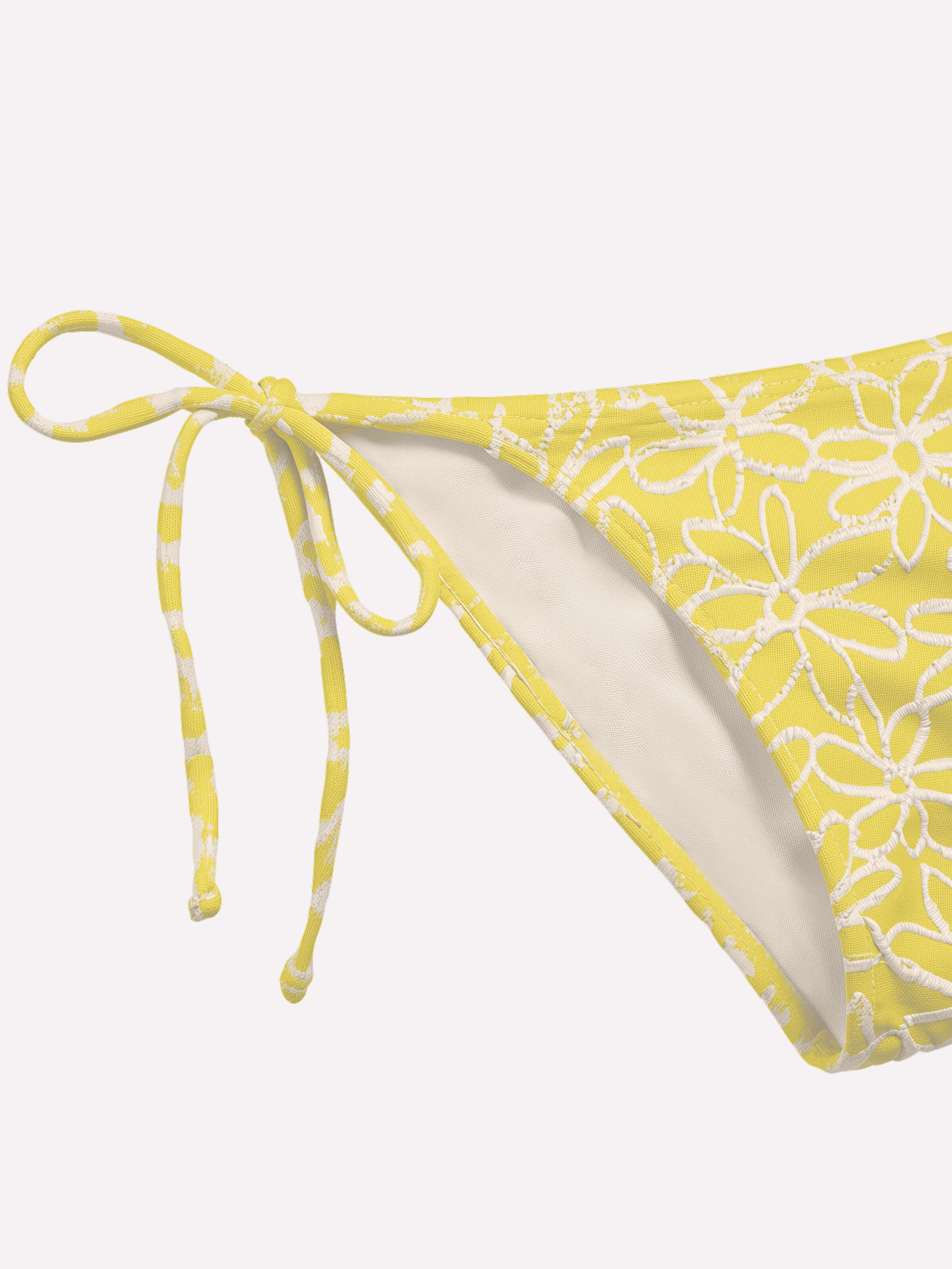 Fiora Drawstring Floral Bikini Set