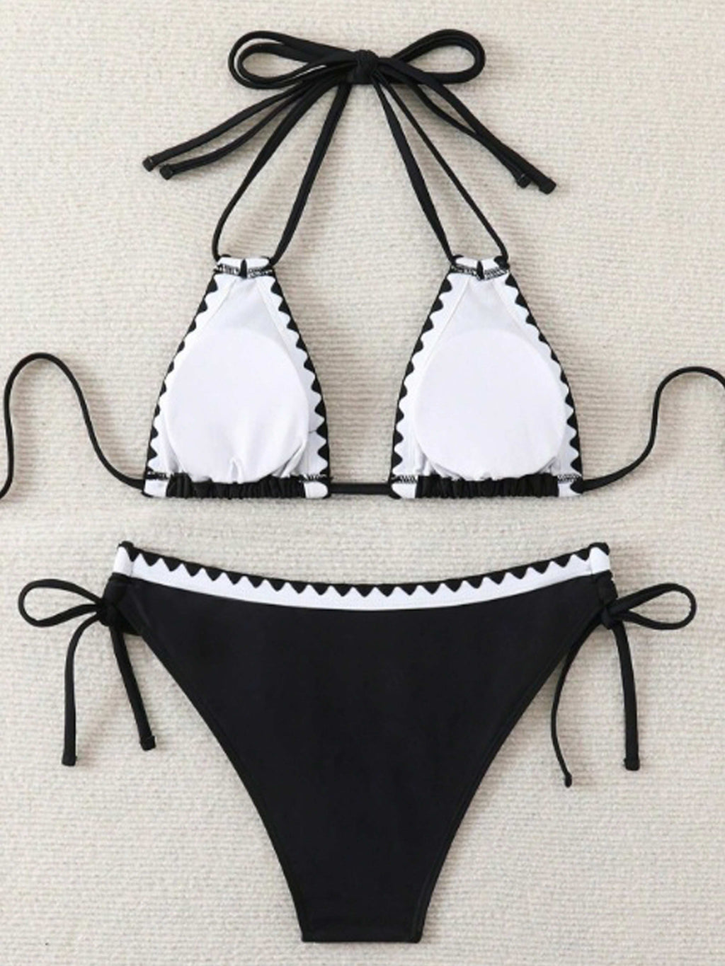 Lunel Gradient Halter Bikini Set