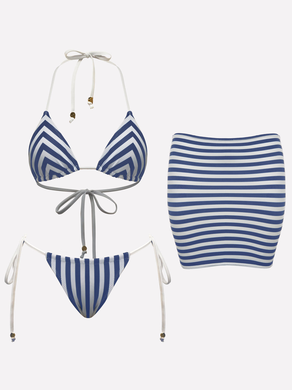 Marée Nautical Stripe Bikini Set