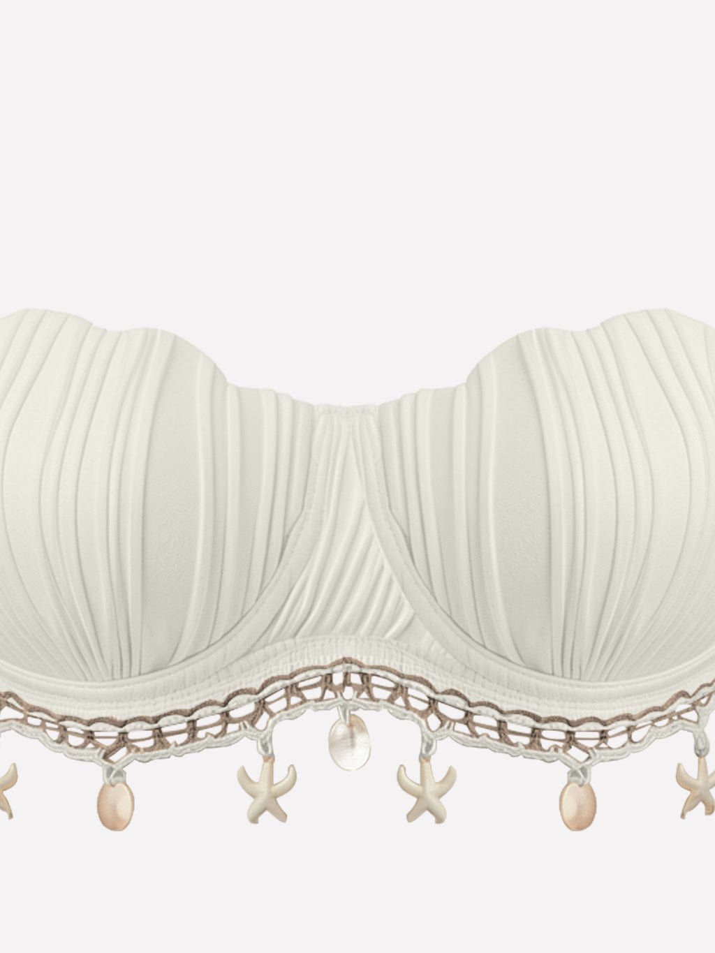 Seluna Shell Detail Bikini Set
