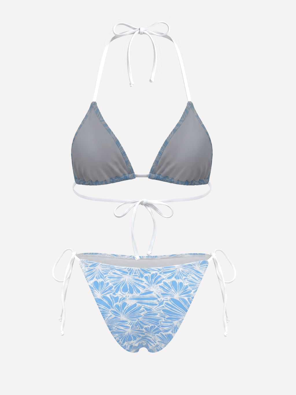 Fiora Botanical Tie Bikini Set