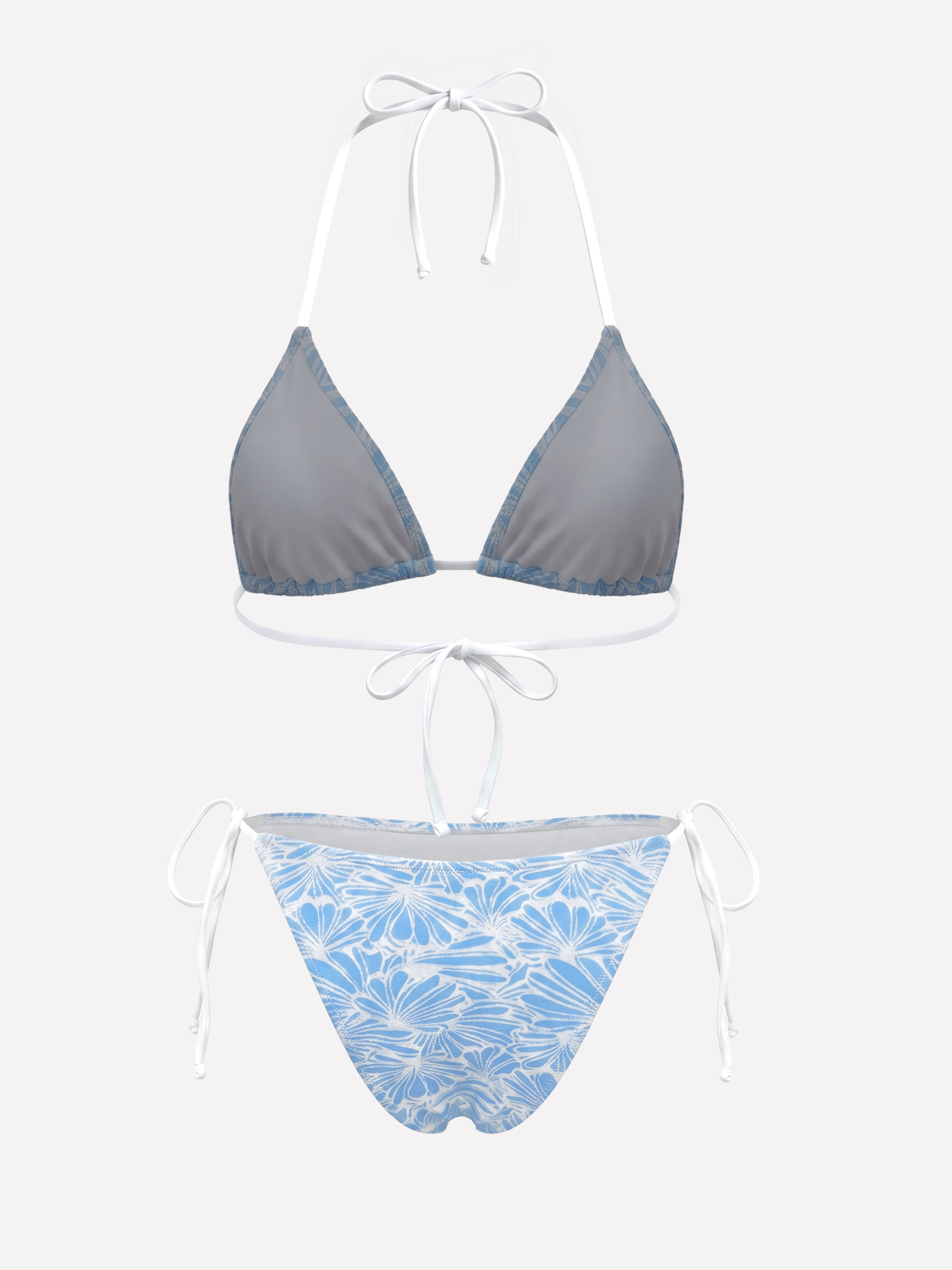 Fiora Botanical Tie Bikini Set